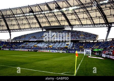 International Soccer - Friendly - South Korea v England. The Jeju World Cup Stadium Stock Photo