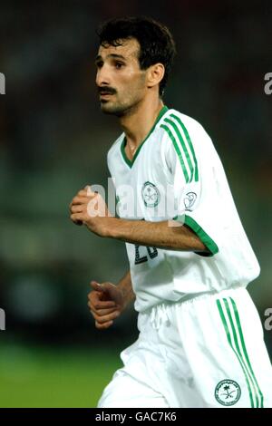 Soccer - FIFA World Cup 2002 - Group E - Saudi Arabia v Ireland. Al Hasan Al Yami, Saudi Arabia Stock Photo