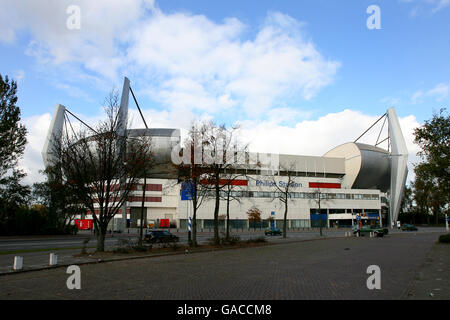 Soccer - Football Stadiums - Philips Stadion. General view of the Philips Stadion, home of PSV Eindhoven Stock Photo