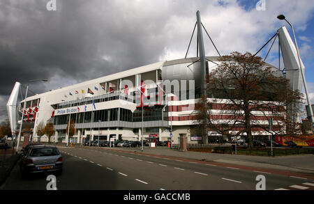 General view of the Philips Stadion, home of PSV Eindhoven Stock Photo