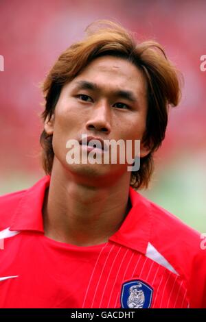 Soccer -FIFA World Cup 2002 - Group D - Republic Of Korea v USA. Sang Chul Yoo, Korea Stock Photo