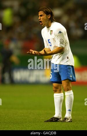 Soccer - FIFA World Cup 2002 -Mexico v Italy - Group G Stock Photo