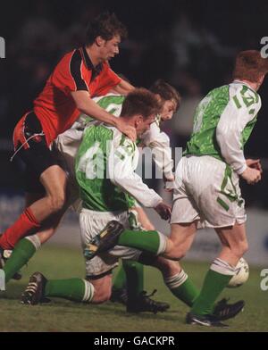 SCOTTISH SOCCER Stock Photo