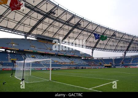 Soccer -FIFA World Cup 2002 - Second Round - Germany v Paraguay. A general view of the Jeju World Cup Stadium, Seogwipo Stock Photo