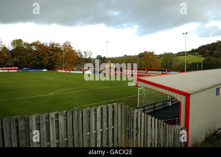 The Bright Finance Stadium home to Sheffield FC, The world's oldest football club Stock Photo