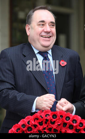 Scottish poppy appeal launched Stock Photo