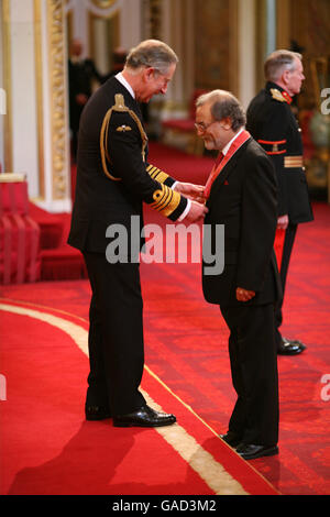 Professor Azim Surani from Cambridge is made a CBE by the Prince of