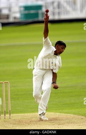 Cricket - The Hobbs Trophy - Croydon SCA u15's v London SCA u15's Stock Photo