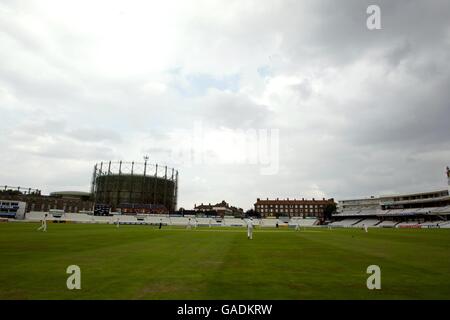 Cricket - The Hobbs Trophy - Croydon SCA u15's v London SCA u15's Stock Photo