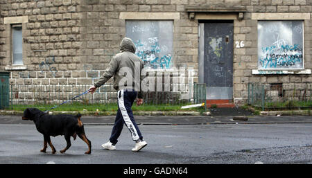 NHS 'failing' patients in deprived communities Stock Photo