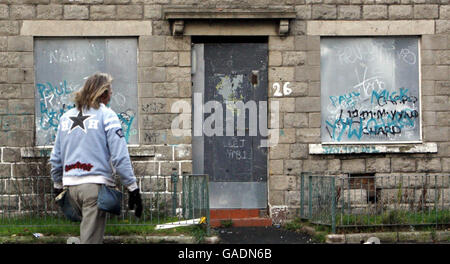 NHS 'failing' patients in deprived communities Stock Photo