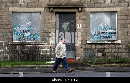 NHS 'failing' patients in deprived communities Stock Photo