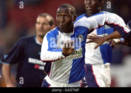 Soccer - Friendly - Blackburn Rovers v SS Lazio Stock Photo