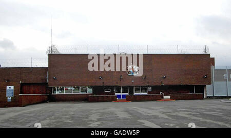 Featherstone prison - Wolverhampton. A general view of Featherstone Prison in Wolverhampton, where a full lockdown search is taking place. Stock Photo