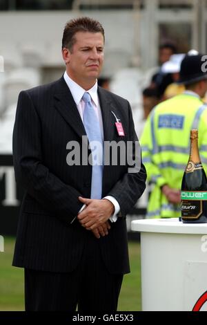 Cricket - England v India - First Npower Test - Final Day Stock Photo