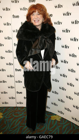 Lynda la Plante arrives at the Women in Film and Television Awards at The Hilton Hotel in central London. Stock Photo