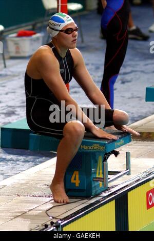 Manchester 2002 - Commonwealth Games - Swimming - Women's 100m Multi Disability Freestyle Final Stock Photo