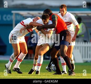 Commonwealth Games - Manchester 2002 - Rugby 7's - England v Kenya Stock Photo