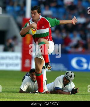 Commonwealth Games - Manchester 2002 - Rugby 7's - Wales v Sri Lanka Stock Photo