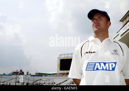 Cricket - England v India - Second npower Test - Nets. Alec Stewart, England and Surrey CCC Stock Photo
