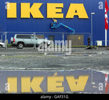 The new IKEA store in Belfast, Northern Ireland. Stock Photo