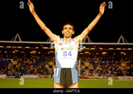 Athletics - Norwich Union British Grand Prix - Men's 1 Mile Stock Photo