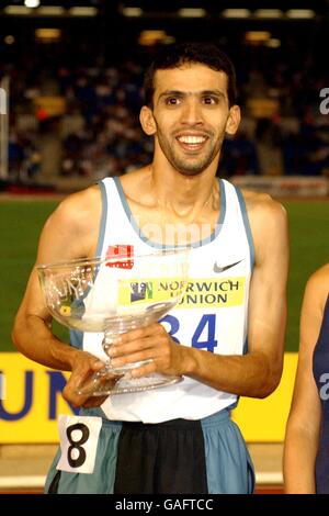 Athletics - Norwich Union British Grand Prix - Men's 1 Mile Stock Photo