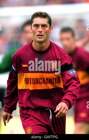 Motherwell's captain Scott Leitch during his team's 1-1 draw against ...