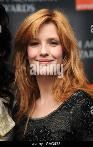 BAFTA nominations announcement - London. Kelly Reilly announces the BAFTA nominations at the Princess Anne Theatre in central London. Stock Photo