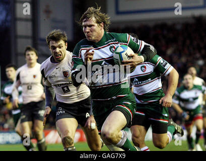 Rugby Union - Heineken Cup - Pool 6 - Round 3 - Leicester Tigers v Toulouse - Welford Road Stock Photo