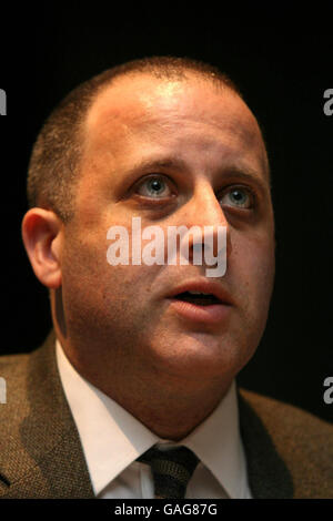 The editor of 'Poems from Guantanamo: The Detainees Speak', Marc Falkoff, attends the book launch at The Human Rights Action Centre in East London. Stock Photo