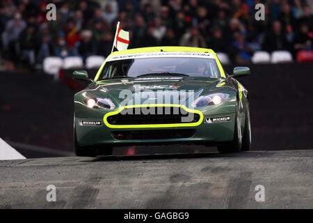 Motor Racing - Race of Champions - Wembley Stadium Stock Photo