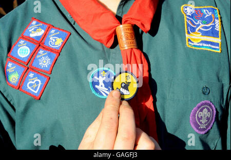 Cub uniform badges scarf hi-res stock photography and images - Alamy