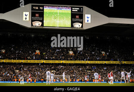 Soccer - Carling Cup - Semi Final - Second Leg - Tottenham Hotspur v Arsenal - White Hart Lane Stock Photo