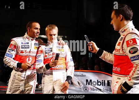 Formula One Motor Racing - Mclaren Mercedes MP4-23 Launch - Stuttgart Stock Photo