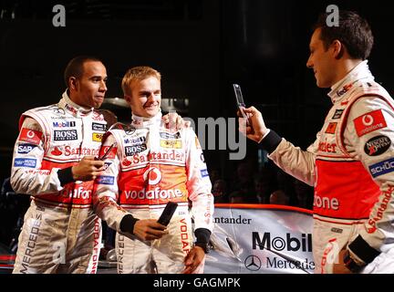 Formula One Motor Racing - Mclaren Mercedes MP4-23 Launch - Stuttgart Stock Photo