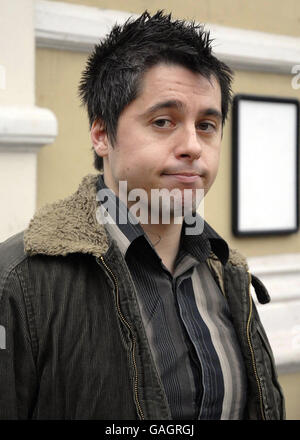 Isaac Blake tribunal. Actor Isaac Blake outside the Industrial Tribunal in Birmingham . Stock Photo