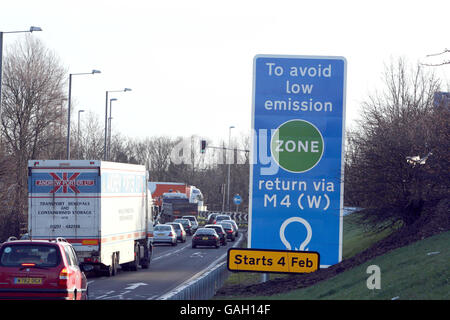 Low Emission Zones Stock Photo