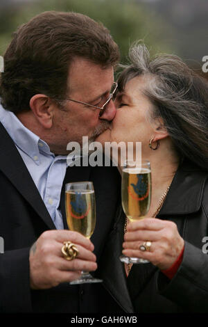 Stephen Smith, 58, with his wife Ida, 68, from Hemel Hempstead, Herts