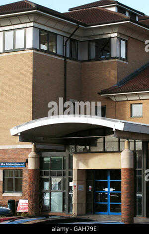 Nottingham Views. City Hospital, Nottingham Stock Photo