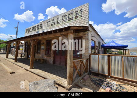 A 19th century Pioneer Saloon in Nevada. Stock Photo