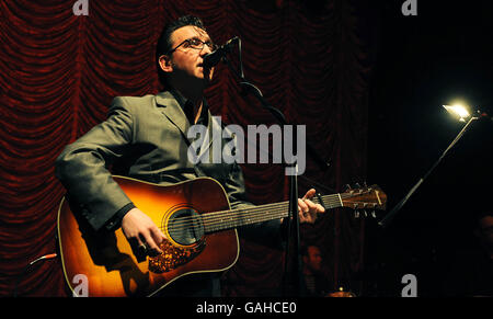 Richard Hawley performs at the Astoria as part of the Shockwaves NME Awards Shows in London. Stock Photo