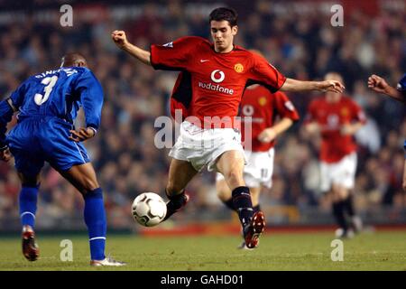 Soccer - Worthington Cup - Third Round - Manchester United v Leicester City Stock Photo