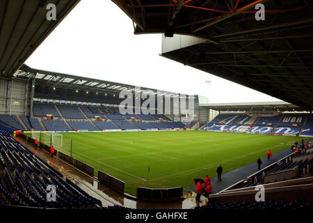 Soccer - FA Barclaycard Premiership - West Bromwich Albion v Middlesbrough. A general view of The Hawthorns,home of West Bromwich Albion Stock Photo