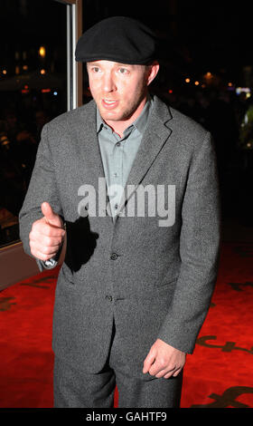 Guy Ritchie arrives for the World Premiere of The Bank Job, at the Odeon West End in Leicester Square, central London. Stock Photo