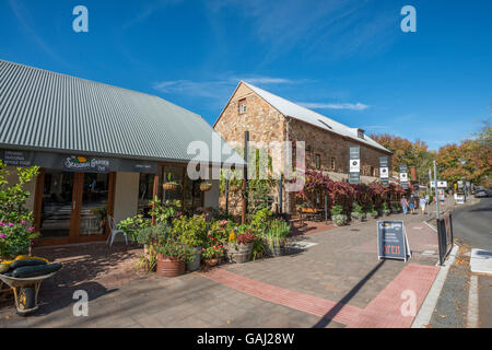 Hahndorf, in South Australia's picturesque Adelaide Hills. Stock Photo