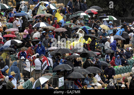 Cricket - Second One Day International - New Zealand v England - Seddon Park Stock Photo