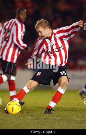 Soccer - LDV Vans Trophy - Northern Section - Lincoln City v Shrewsbury Town. Simon Weaver, Lincoln City Stock Photo