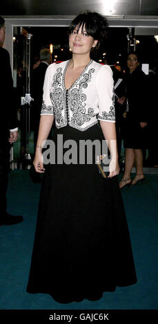 Lily Allen arrives for the Royal Film Premiere of The Other Boleyn Girl at the Odeon West End Cinema in Leicester Square, central London. Stock Photo