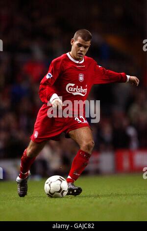 Soccer - Worthington Cup - Fourth Round - Liverpool v Ipswich Town. John Welsh, Liverpool Stock Photo